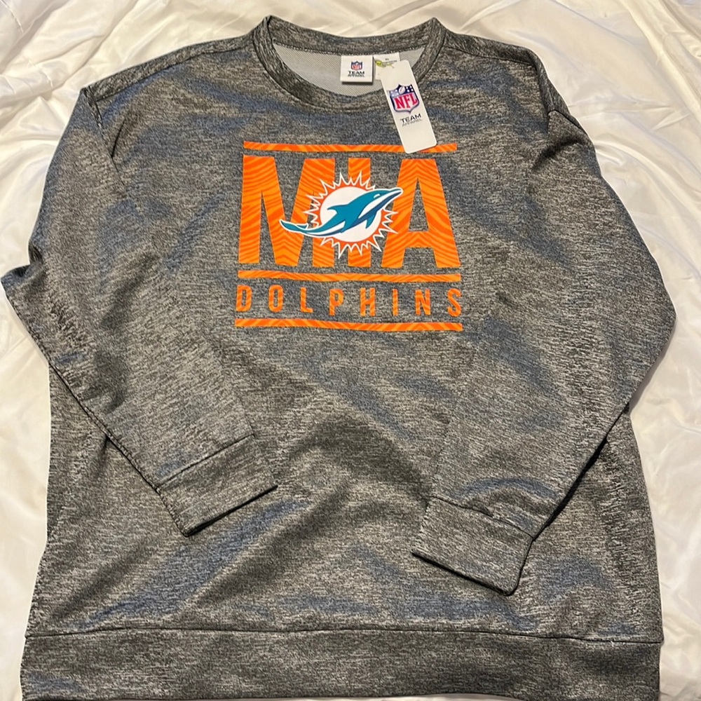 Mens Miami Dolphin crew neck